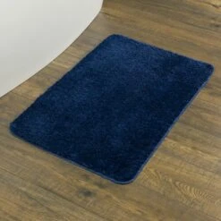 Sealskin Badmat Angora Blauw 60x90 Cm -InterieurKunst Verkoopwinkel 123 12174