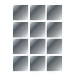 Haceka Spiegel Tegels Glas 12 Stuks 3 Mm 15x15 Cm