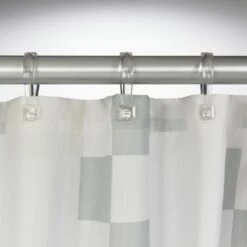 Sealskin Douchegordijn Pixel Textiel Zwart 200x180 Cm 6 Sealskin Douchegordijn Pixel Textiel Zwart 200x180 Cm -InterieurKunst Verkoopwinkel 123 12440