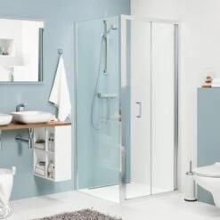 Sealskin Douchecabine Met Vouwdeur Compact 80x195 Cm Chroom