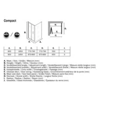 Sealskin Douchecabine Met Vouwdeur Compact 80x195 Cm Chroom -InterieurKunst Verkoopwinkel 123 12470