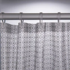 Sealskin Hammam Douchegordijn Pvc Zilver 180 X 200 Cm -InterieurKunst Verkoopwinkel 123 12533