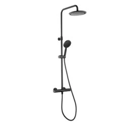 Tiger Regendoucheset Akcent Met Thermostatisch Kraan Zwart -InterieurKunst Verkoopwinkel 123 12660