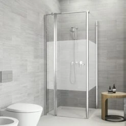 Sealskin Swingdeur Code L 2-delig 80x197 Cm Met Gesatineerde Band