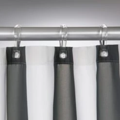 Sealskin Douchegordijn Linje Grijs 200x180 Cm -InterieurKunst Verkoopwinkel 123 12720