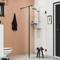 Sealskin Inloopdouche I AM A1 100x200 Cm Zwart