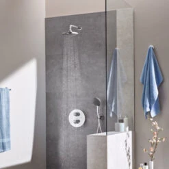 Grohe Handdouche Vitalio Start II Ø10 Cm 2 Standen 5,7 L/m -InterieurKunst Verkoopwinkel 123 13201