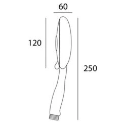 Tiger Handdouche Bologna Ø12 Cm 4 Standen -InterieurKunst Verkoopwinkel 123 13226
