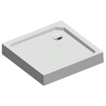 Sealskin Douchebak Fusion Vierkant Opbouw 90x90x14 Cm Wit 1 Sealskin Douchebak Fusion Vierkant Opbouw 90x90x14 Cm Wit