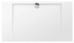Allibert Slim Douchebak 160x90 Cm Polybeton Wit