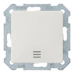 Siemens Delta Wisselschakelaar Wit Met Indicatielamp