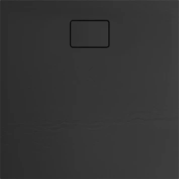 Allibert Terreno Douchebak 90x90cm Bazaltzwart 1 Allibert Terreno Douchebak 90x90cm Bazaltzwart