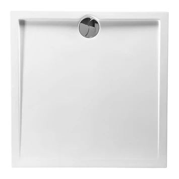 Allibert Slim Douchebak 90x90 Cm Polybeton Wit 1 Allibert Slim Douchebak 90x90 Cm Polybeton Wit