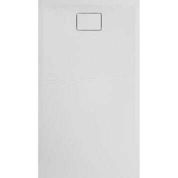 Allibert Terreno Douchebak 140x80cm Kwartz Wit 1 Allibert Terreno Douchebak 140x80cm Kwartz Wit