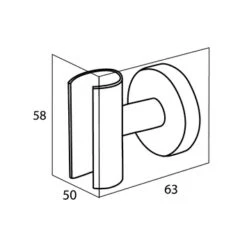 Tiger Douchekophouder Boston RVS 9 Tiger Douchekophouder Boston RVS -InterieurKunst Verkoopwinkel 123 13459
