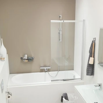 Sealskin Badwand Met Schuifwand Style 80x140 Cm 1 Sealskin Badwand Met Schuifwand Style 80x140 Cm