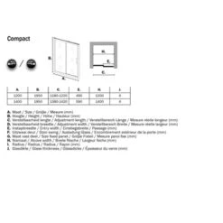 Sealskin Schuifdeur Voor Nis Compact 140x195 Cm Chroom -InterieurKunst Verkoopwinkel 123 13809
