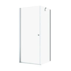 Sealskin Draaideur En Douchewand Hooked 100x100x200cm Hoogglans Aluminium -InterieurKunst Verkoopwinkel 123 13832