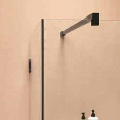 Sealskin Inloopdouche I AM A3 100x200 Cm Zwart -InterieurKunst Verkoopwinkel 123 13905