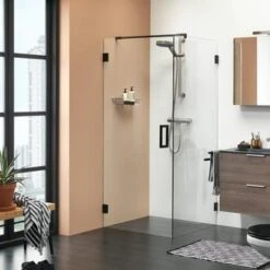 Sealskin Swingdeur Voor Douchewand I AM 90x200 Cm Zwart