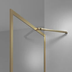 Sealskin Inloopdouche Type A3 Contour 118x200 Cm Goud Geborsteld -InterieurKunst Verkoopwinkel 123 13937