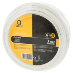 Q-Link Coax Kabel RG59 25 Meter Wit 32 Q-Link Coax Kabel RG59 25 Meter Wit -InterieurKunst Verkoopwinkel 123 14