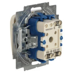 Busch-Jaeger Reflex SI Serieschakelaar Crème -InterieurKunst Verkoopwinkel 123 140