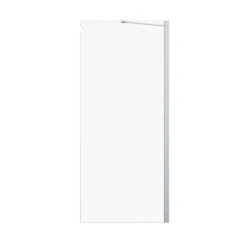 Sealskin Inloopdouche Hooked 140x200cm Hoogglans Aluminium -InterieurKunst Verkoopwinkel 123 14048