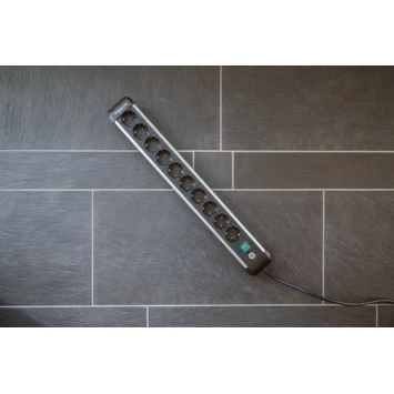 Brennenstuhl Premium-Alu-Line Stekkerdoos 10-voudig Met Schakelaar Aluminium 3 Meter 9 Brennenstuhl Premium-Alu-Line Stekkerdoos 10-voudig Met Schakelaar Aluminium 3 Meter - Afbeelding 9