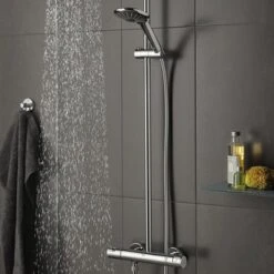 Grohe Regendouche Vitalio Joy Ø18 Cm Met Thermostatische Douchekraan -InterieurKunst Verkoopwinkel 123 14387