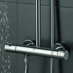 Grohe Regendouche Vitalio Joy Ø18 Cm Met Thermostatische Douchekraan -InterieurKunst Verkoopwinkel 123 14390