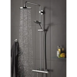 Grohe Regendouche Vitalio Joy Ø18 Cm Met Thermostatische Douchekraan -InterieurKunst Verkoopwinkel 123 14391