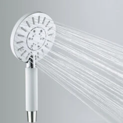 Tiger Regendoucheset Akcent Chroom Wit -InterieurKunst Verkoopwinkel 123 14406