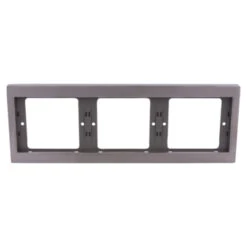 Berker K5 Afdekraam 3-voudig RVS -InterieurKunst Verkoopwinkel 123 1458