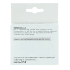 GAMMA K2 Trekschakelaar Crème -InterieurKunst Verkoopwinkel 123 1467