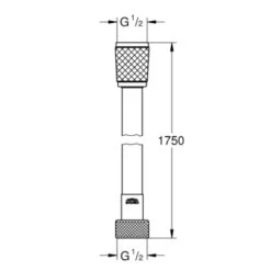 Grohe VitalioFlex Doucheslang Comfort 175 Cm -InterieurKunst Verkoopwinkel 123 14696