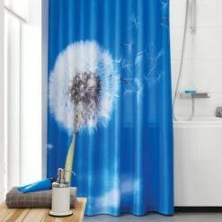 Sealskin Douchegordijn Blow Ball Blauw 180x200 Cm -InterieurKunst Verkoopwinkel 123 14807