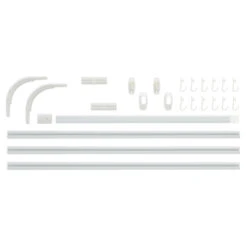 SEALSKIN Douchestang Easy Roll 90x90x90cm Wit -InterieurKunst Verkoopwinkel 123 14845