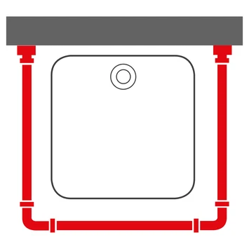 Sealskin Douchegordijnstang Seallux Combi Mat Aluminium 4 Sealskin Douchegordijnstang Seallux Combi Mat Aluminium - Afbeelding 4
