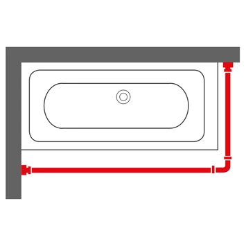 Sealskin Douchegordijnstang Seallux Combi Mat Aluminium 5 Sealskin Douchegordijnstang Seallux Combi Mat Aluminium - Afbeelding 5