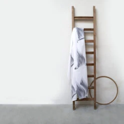 Sealskin Douchegordijn Birds 180x200cm Zwart/wit -InterieurKunst Verkoopwinkel 123 14941