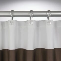 Sealskin Douchegordijn Urban Textiel Bruin/Beige 200x180 Cm -InterieurKunst Verkoopwinkel 123 14945