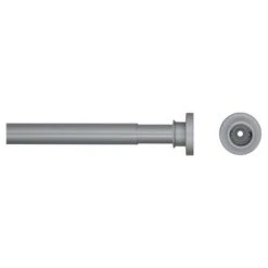 Sealskin Douchegordijnstang Seallux Verstelbaar Aluminium 80-130 Cm