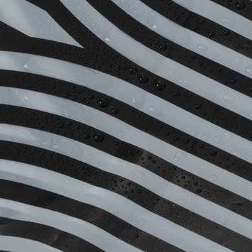 Sealskin Douchegordijn Brave 180x200cm Zwart/wit 4 Sealskin Douchegordijn Brave 180x200cm Zwart/wit - Afbeelding 4