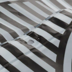 Sealskin Douchegordijn Brave 180x200cm Zwart/wit 17 Sealskin Douchegordijn Brave 180x200cm Zwart/wit -InterieurKunst Verkoopwinkel 123 14968