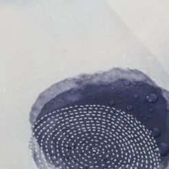 Sealskin Douchegordijn Mood 180x200cm Blauw/wht -InterieurKunst Verkoopwinkel 123 14979