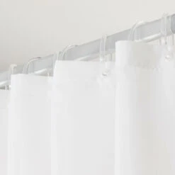 Sealskin Douchegordijn Blend 180x200cm D.roze/wit -InterieurKunst Verkoopwinkel 123 15001