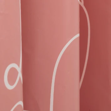 Sealskin Douchegordijn Mind 180x200cm D.roze/wit 5 Sealskin Douchegordijn Mind 180x200cm D.roze/wit - Afbeelding 5