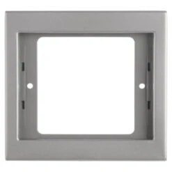 Berker K5 Afdekraam 1-voudig RVS