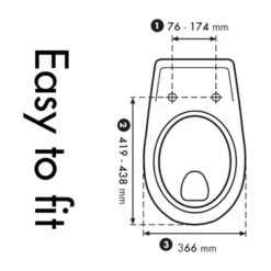 Cedo Pastel Wood Wc Bril Softclose Duroplast -InterieurKunst Verkoopwinkel 123 15139